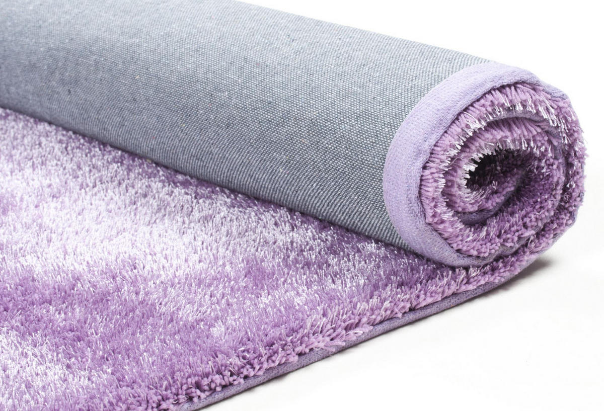 HOCHFLORTEPPICH Alessia 50x80 cm - Lila, Textil (50/80cm) - Gino Falcone