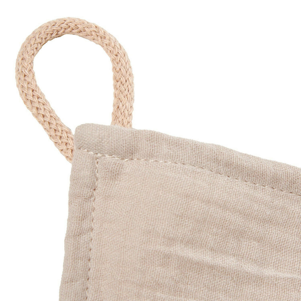 KUSCHELTUCH Musselin Igel Sand - Beige, Textil (30/1/30cm) - nordic coast company