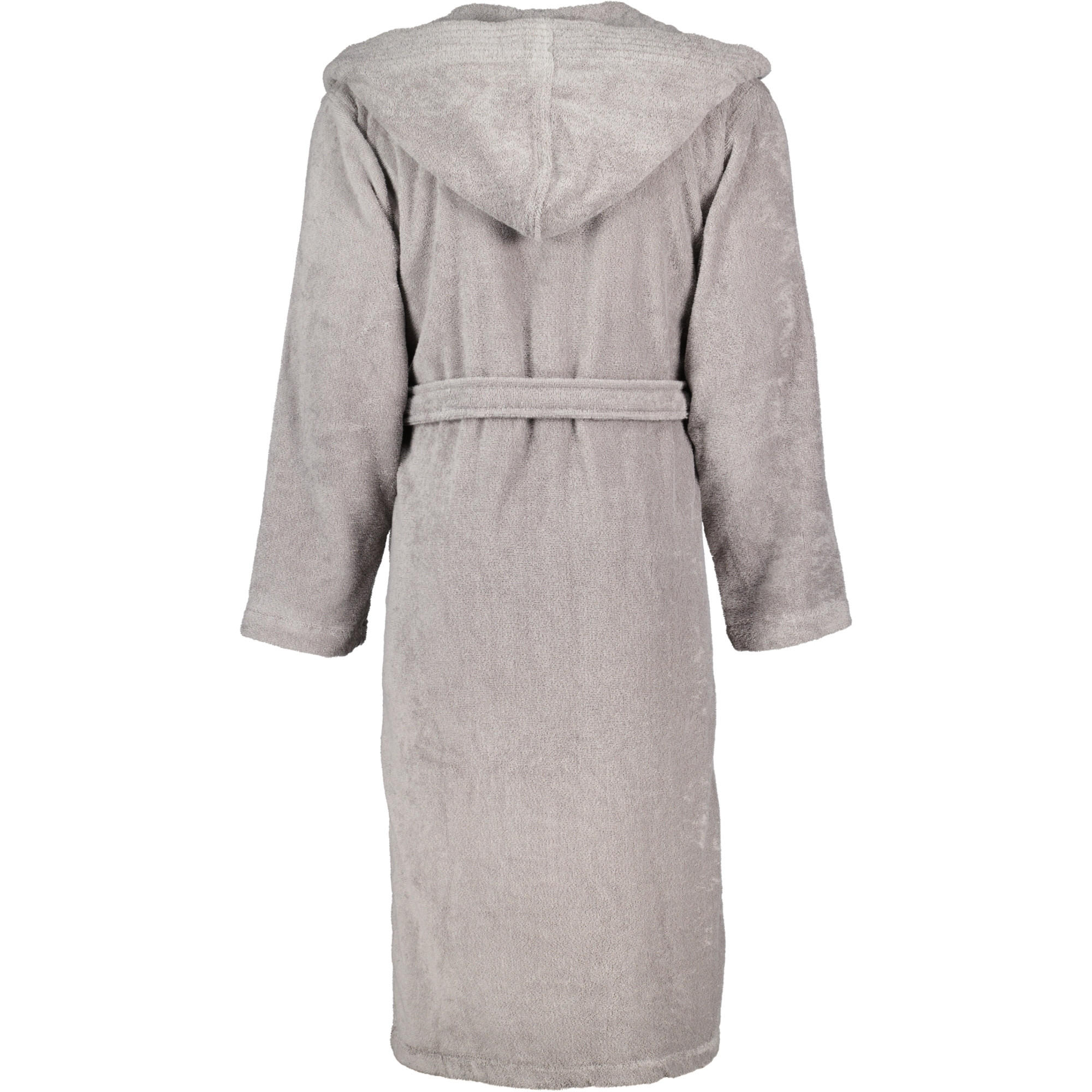 BADEMANTEL UNISEX KAPUZE VEGAN LIFE PEPPLESTONE - 747 - Braun, Textil (XSnull) - Vossen