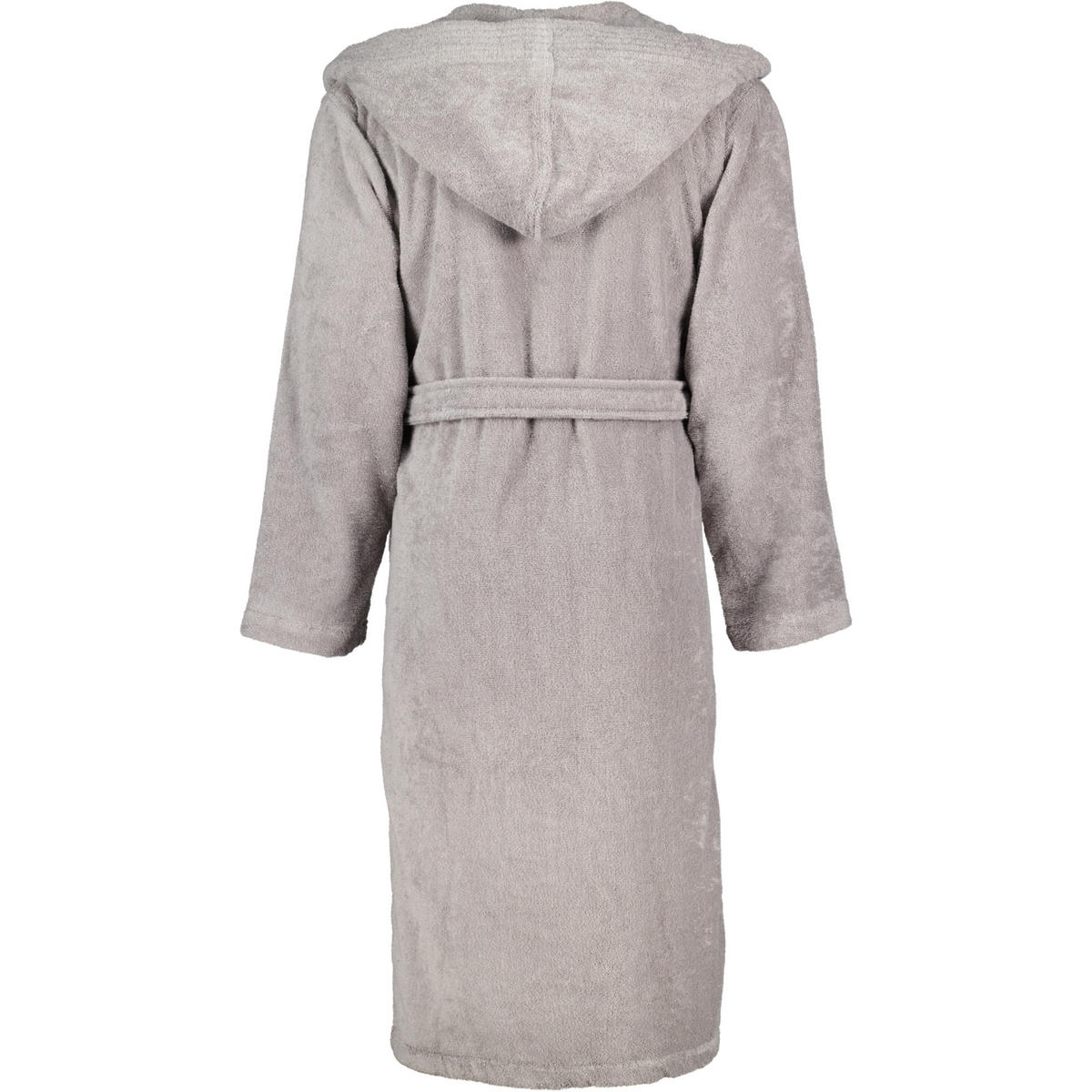 BADEMANTEL UNISEX KAPUZE VEGAN LIFE PEPPLESTONE - 747 - Braun, Textil (XSnull) - Vossen