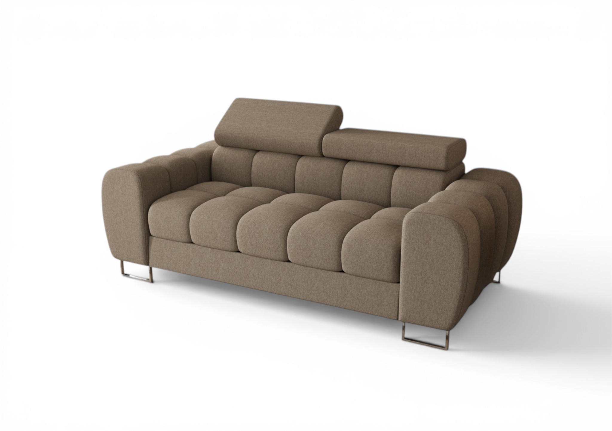 Fun Möbel Sofa Beige 195x95x97 cm