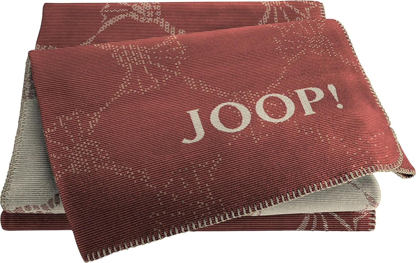 WOHNDECKE Cornflower Rouge 150 x 200cm - Weinrot, Textil (150/200cm) - Joop!
