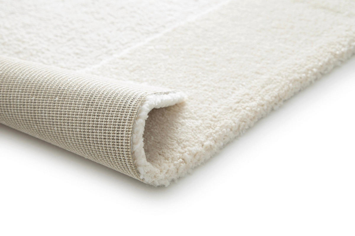 TEPPICH, Weicher, eleganter Reliefteppich weiß - Weiß, Textil (200/290cm) - AFK Living