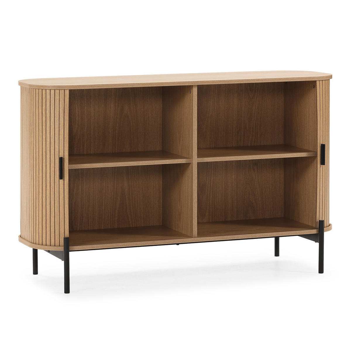 SIDEBOARD Mónaco 2 türen Eiche-Optik - Honigeiche, Holzwerkstoff (120/75/40cm)