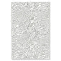 KOBERCE - Vlny - rebrovanie - biele - 140x200 cm - biela, textil/plast (140/0.4cm) - OnlyWow