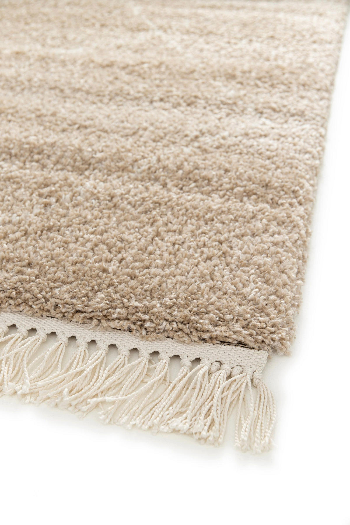 TEPPICH, dick, weich und edel, mit Fransen bruin - Braun, Textil (160/230cm) - AFK Living