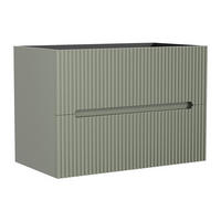 WASCHBECKENUNTERSCHRANK - 80cm x 45.5cm - MDF - grün - PAVANI - Grün, Holz (80/55/45.5cm) - Vente-Unique