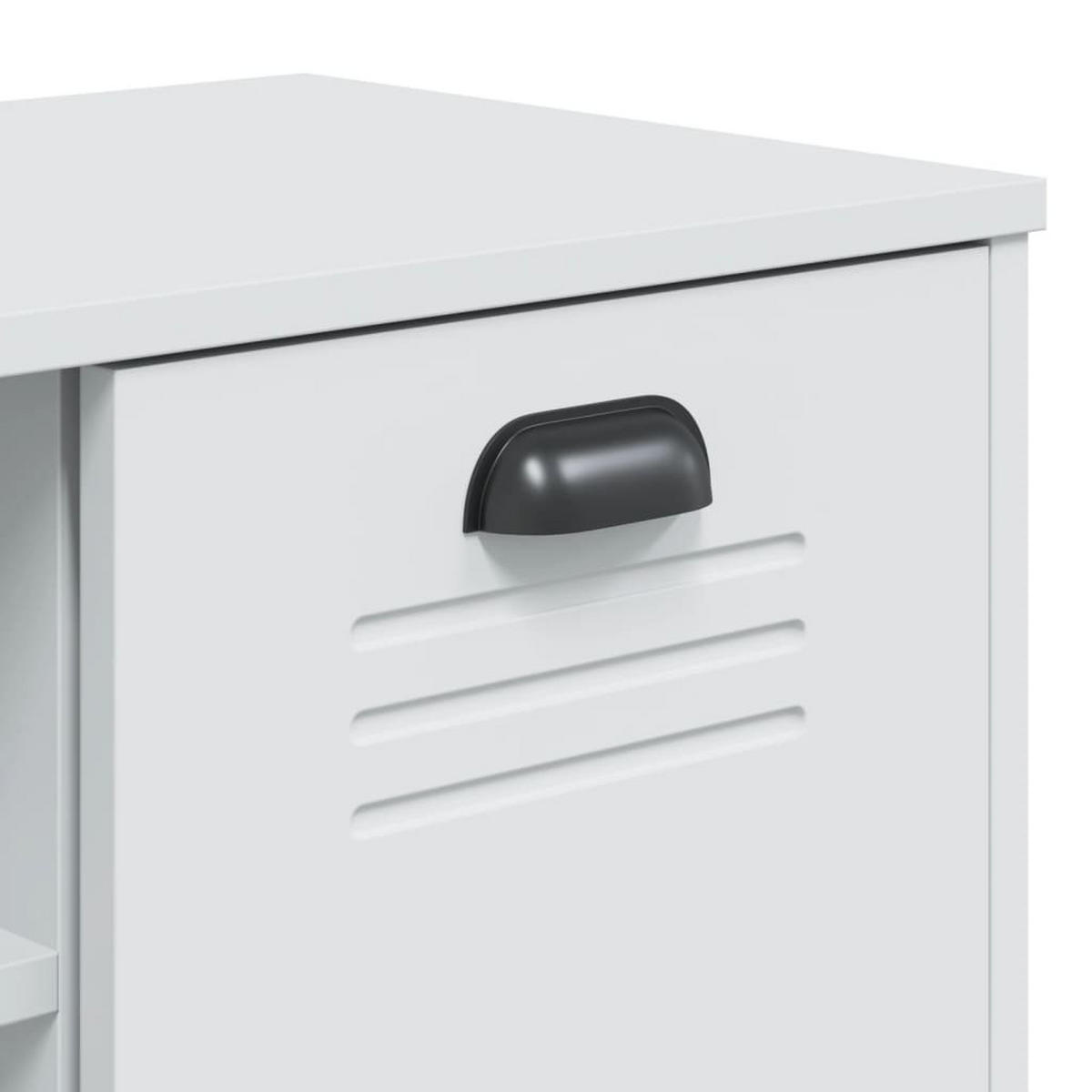 SCHUHSCHRANK Bruchsal 106/35/45 cm - Weiß, Holzwerkstoff (106/45/35cm) - Nettlife