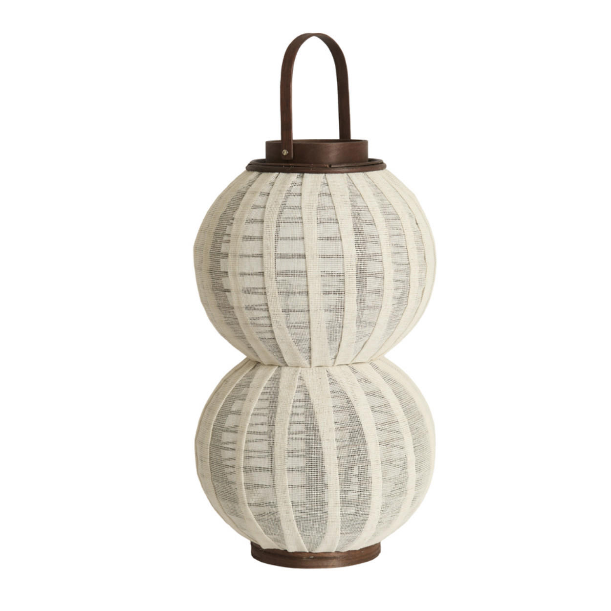 WINDLICHT Arbore - Braun - 31/31/64 cm - Braun, Holz (31/64/31cm) - Light & Living
