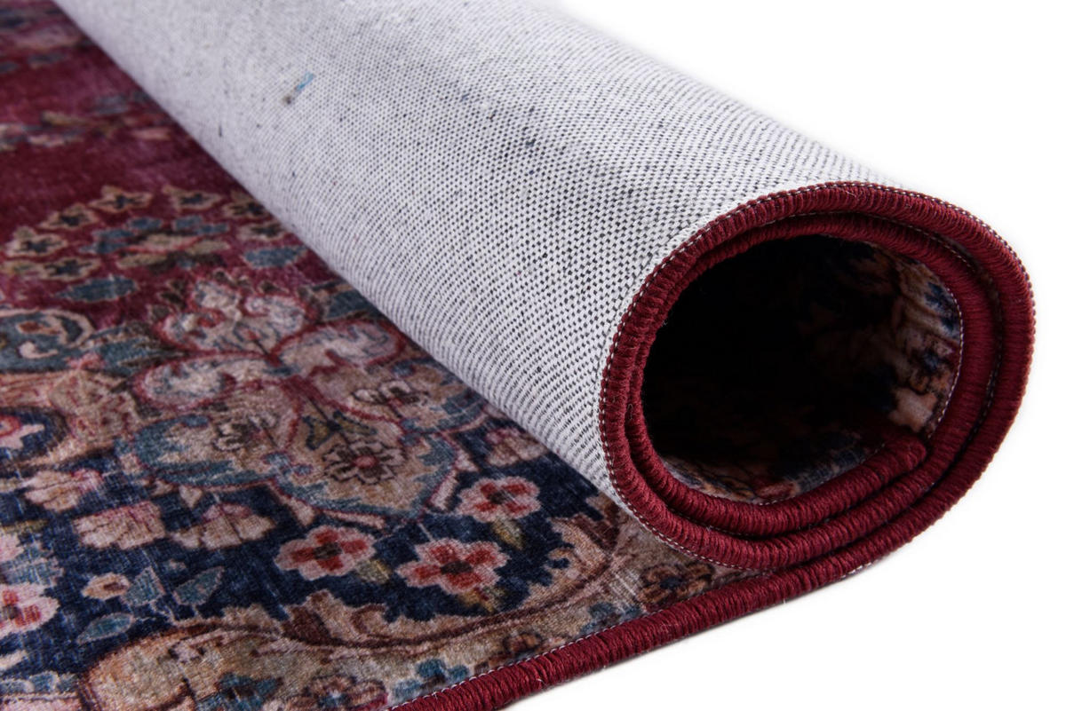 KURZFLORTEPPICH Rachele 70x140 cm - Rot, Textil (70/140cm) - Gino Falcone