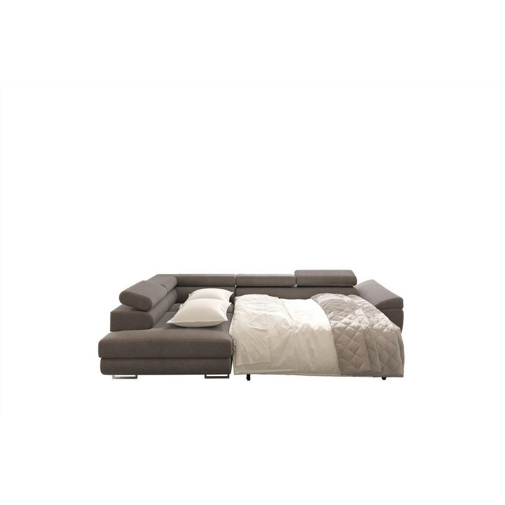Thumbnail - Fun Möbel Ecksofa, Anthrazit, Textil, Ottomane links, 275x202 cm, Wohnzimmer, Sofas & Couches, Wohnlandschaften, Ecksofa...