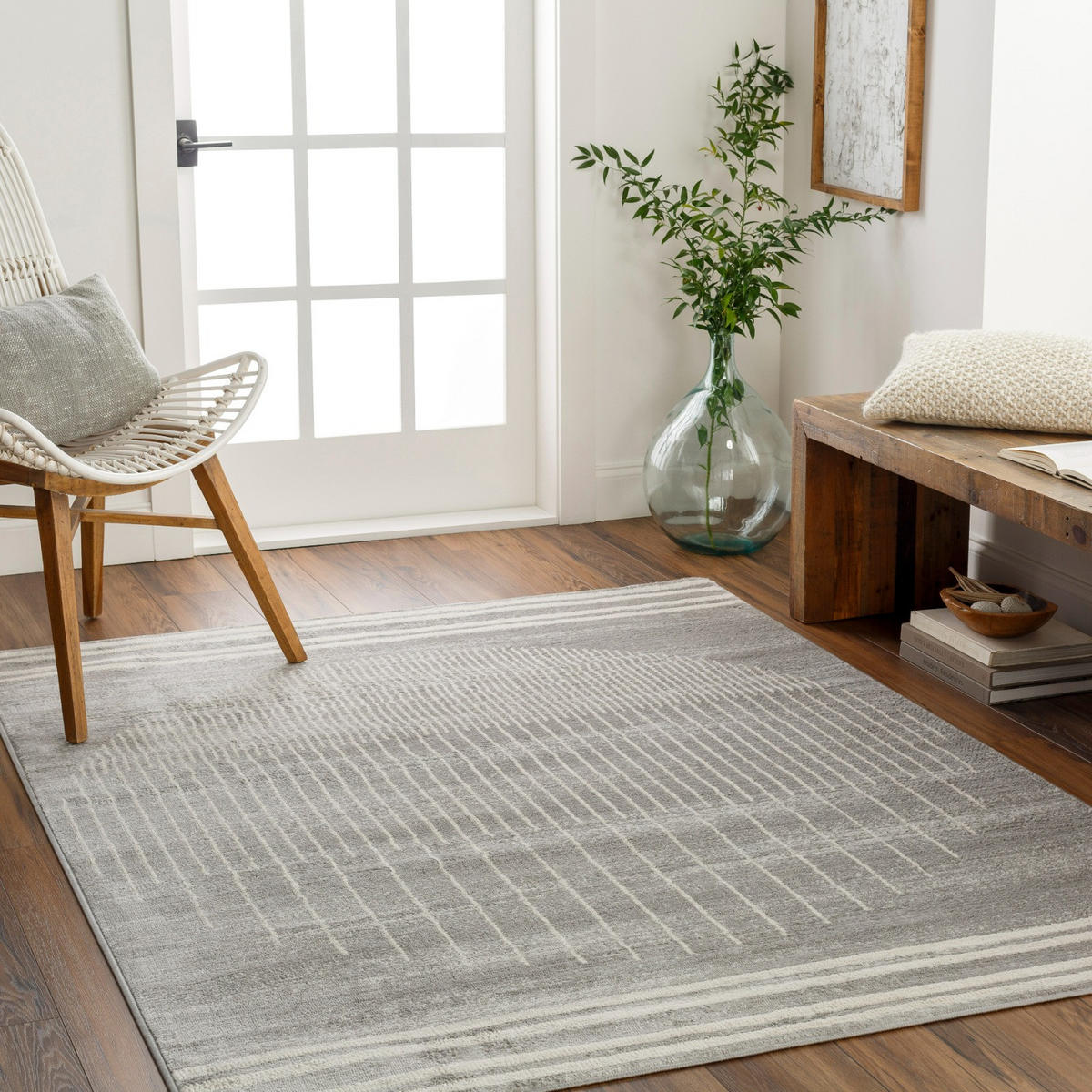 KURZFLORTEPPICH 200/275 cm Grau - Grau, Naturmaterialien/Textil (200/275cm) - LIVABLISS