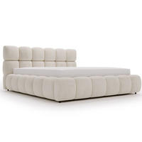 POLSTERBETT Modo 140x200 Beige - Beige, Textil (140/200cm) - Graingold