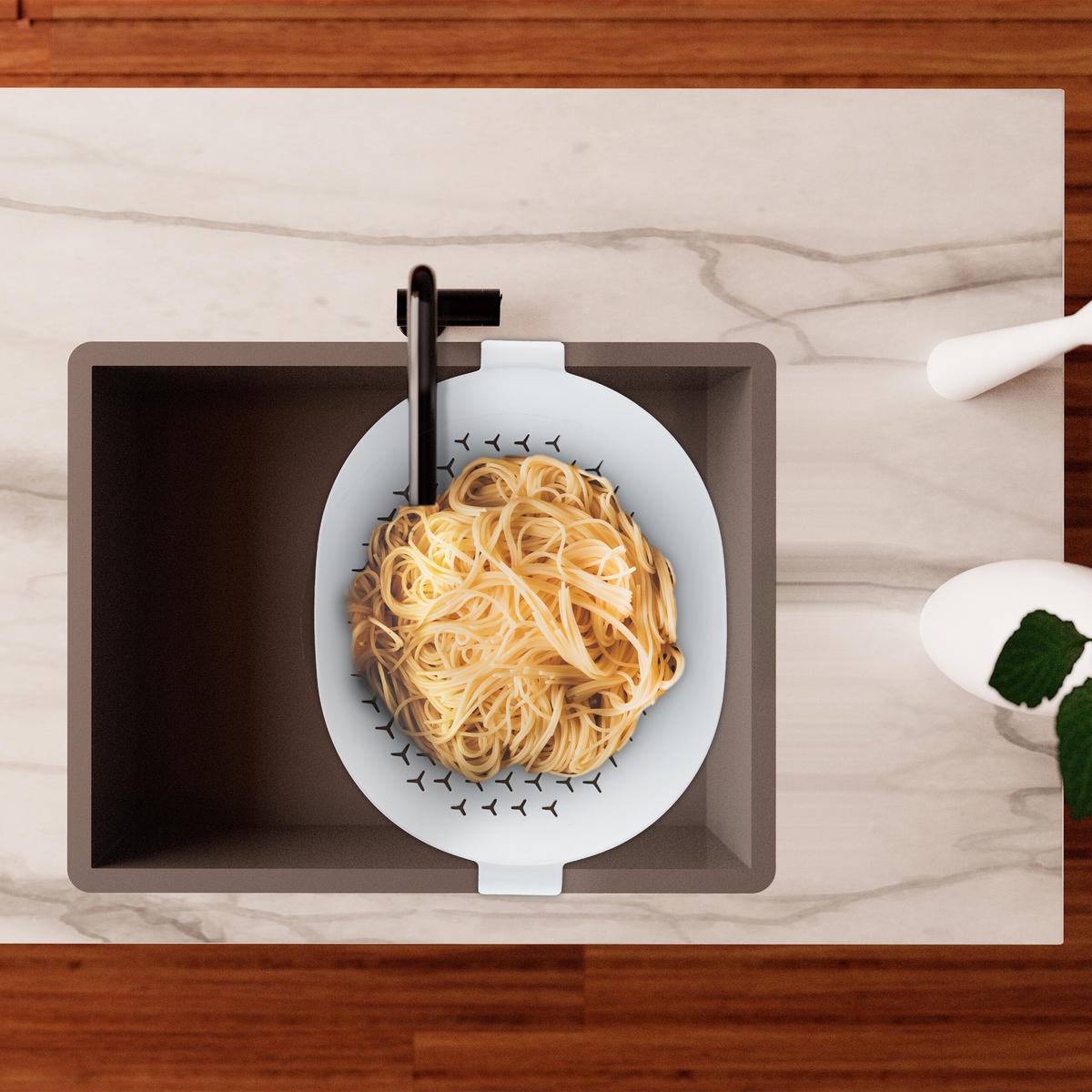 SIEBSCHÜSSEL - Multicolor, Kunststoff (33cm) - Relaxdays