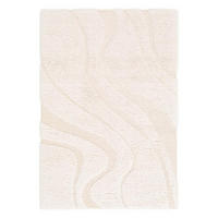 TEPPICH Alivio schneeweiß 160 x 230 x 1 cm - Weiß, Textil (160/230cm) - Vivaraise
