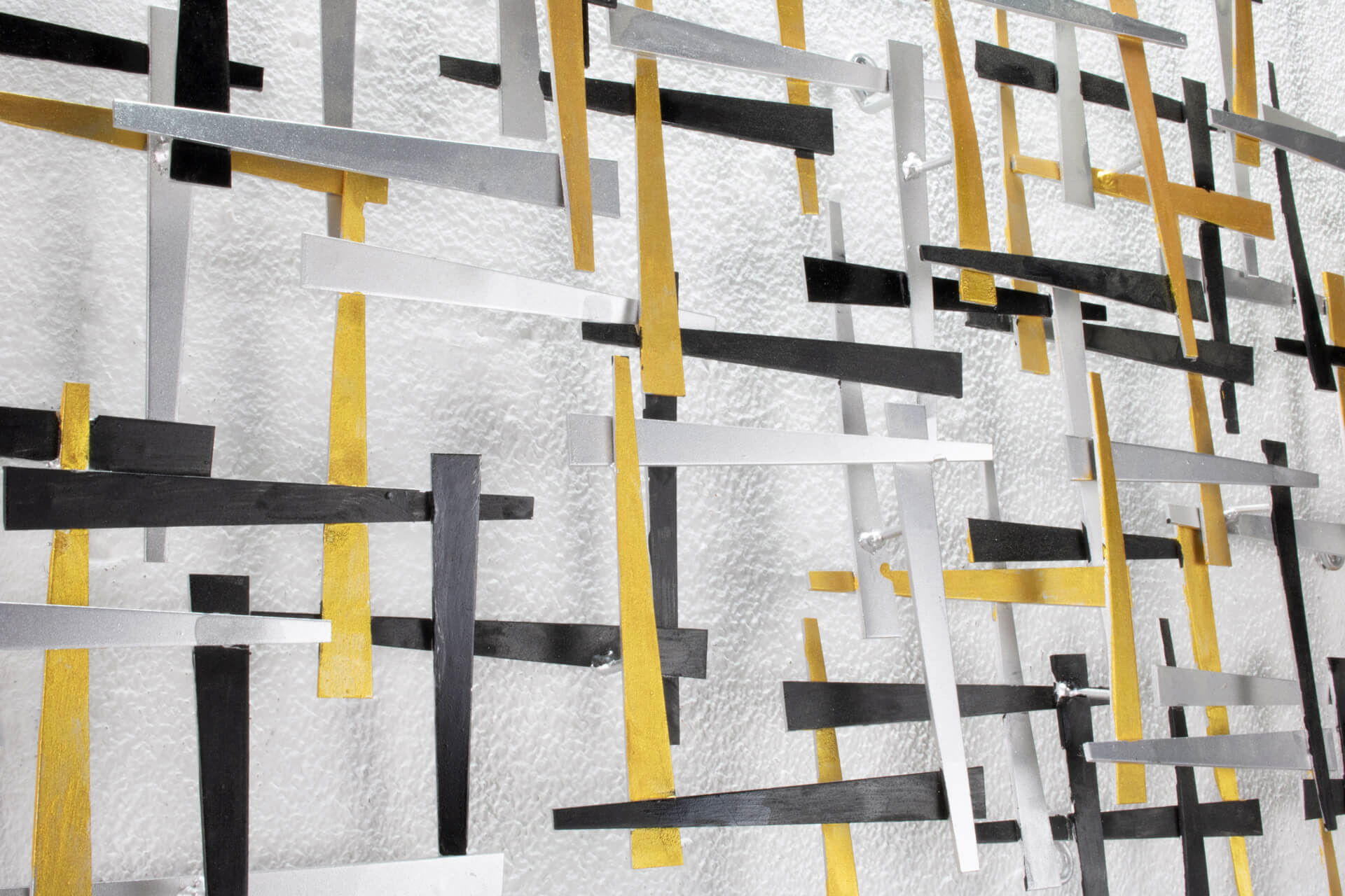 WANDDEKO Gold 108/60 cm - Goldfarben, Metall (3.89/60/4cm) - KUNSTLOFT