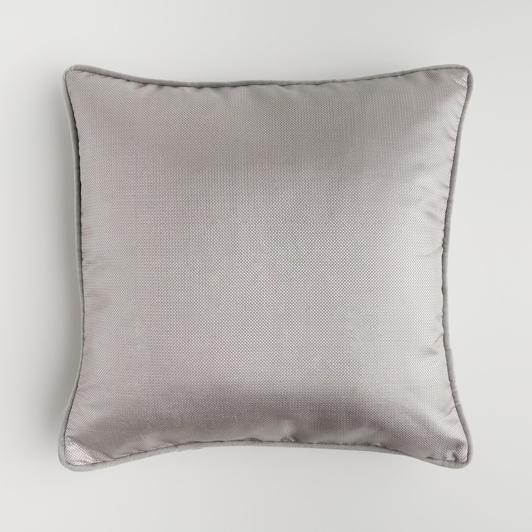 KISSENBEZUG Mauros - Silberfarben, Textil (45/45cm) - home&you