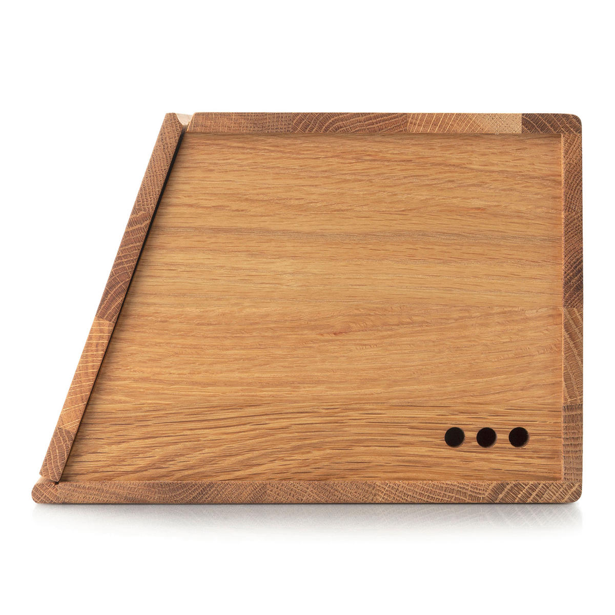 BROTKASTEN, Eichenholz, 40 x 26 x 18.5 cm - Braun, Holz (21/28/42cm) - Continenta