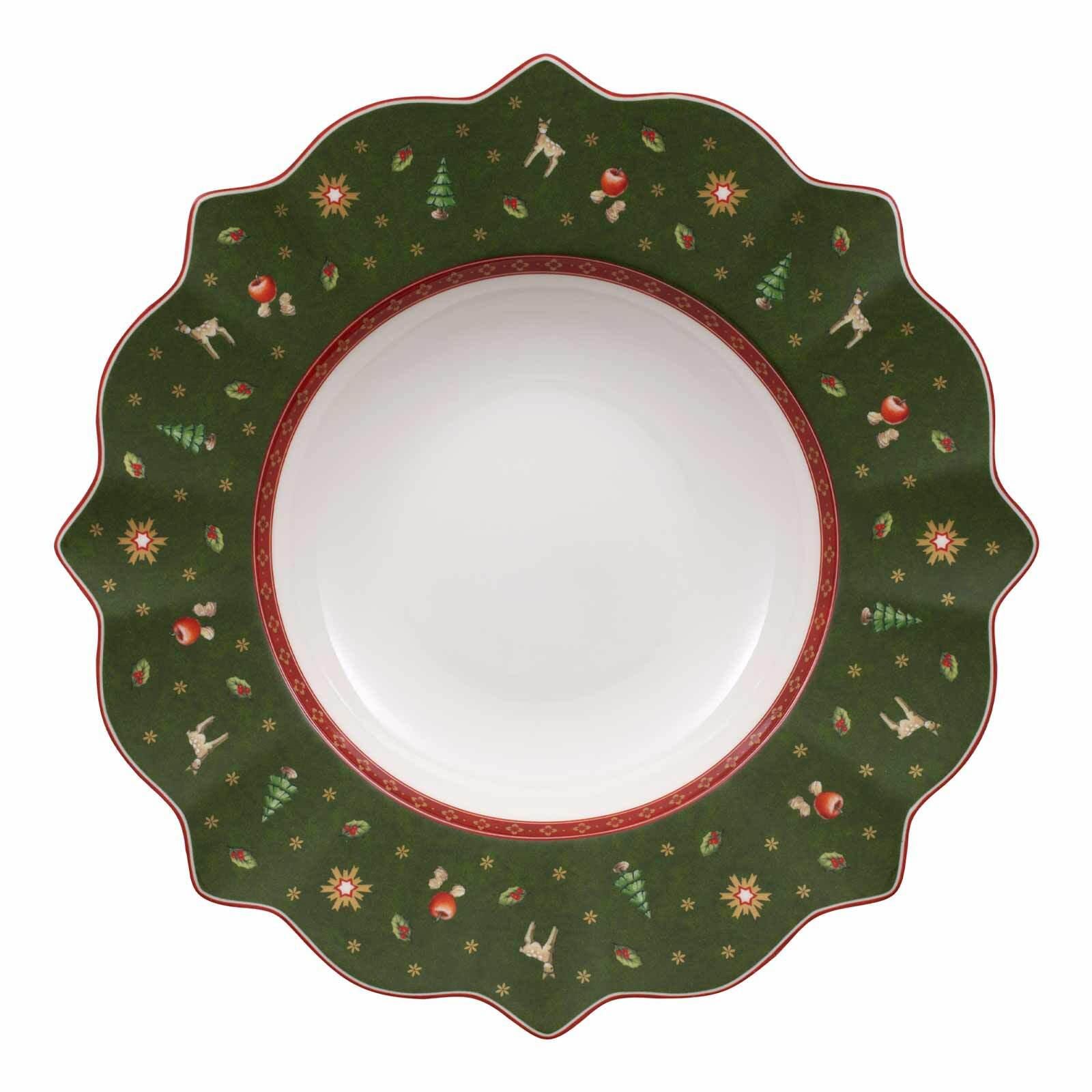 Villeroy & Boch Suppenteller Grün