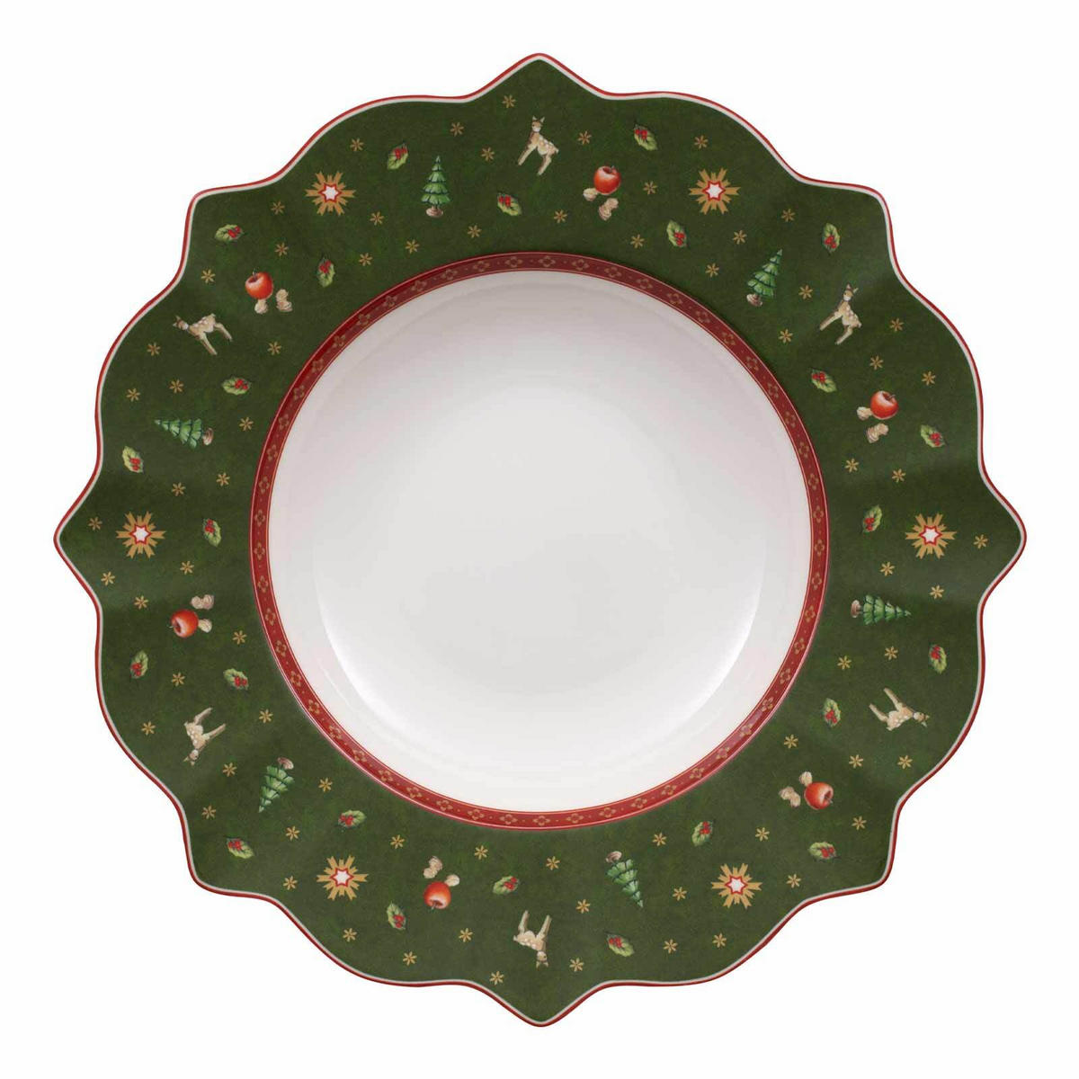 SUPPENTELLER Toy's Delight grün ø 26 cm - Grün, Keramik (26cm) - Villeroy & Boch