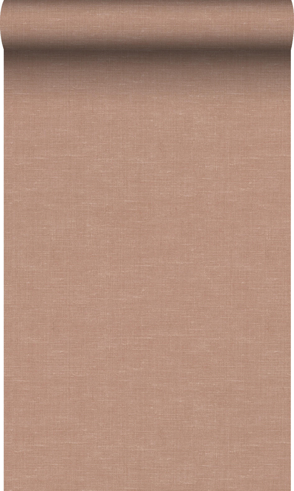 TAPETE Leinen-Optik 53 cm x 10.05 m - Terracotta, Papier (53/1000cm) - Origin Wallcoverings
