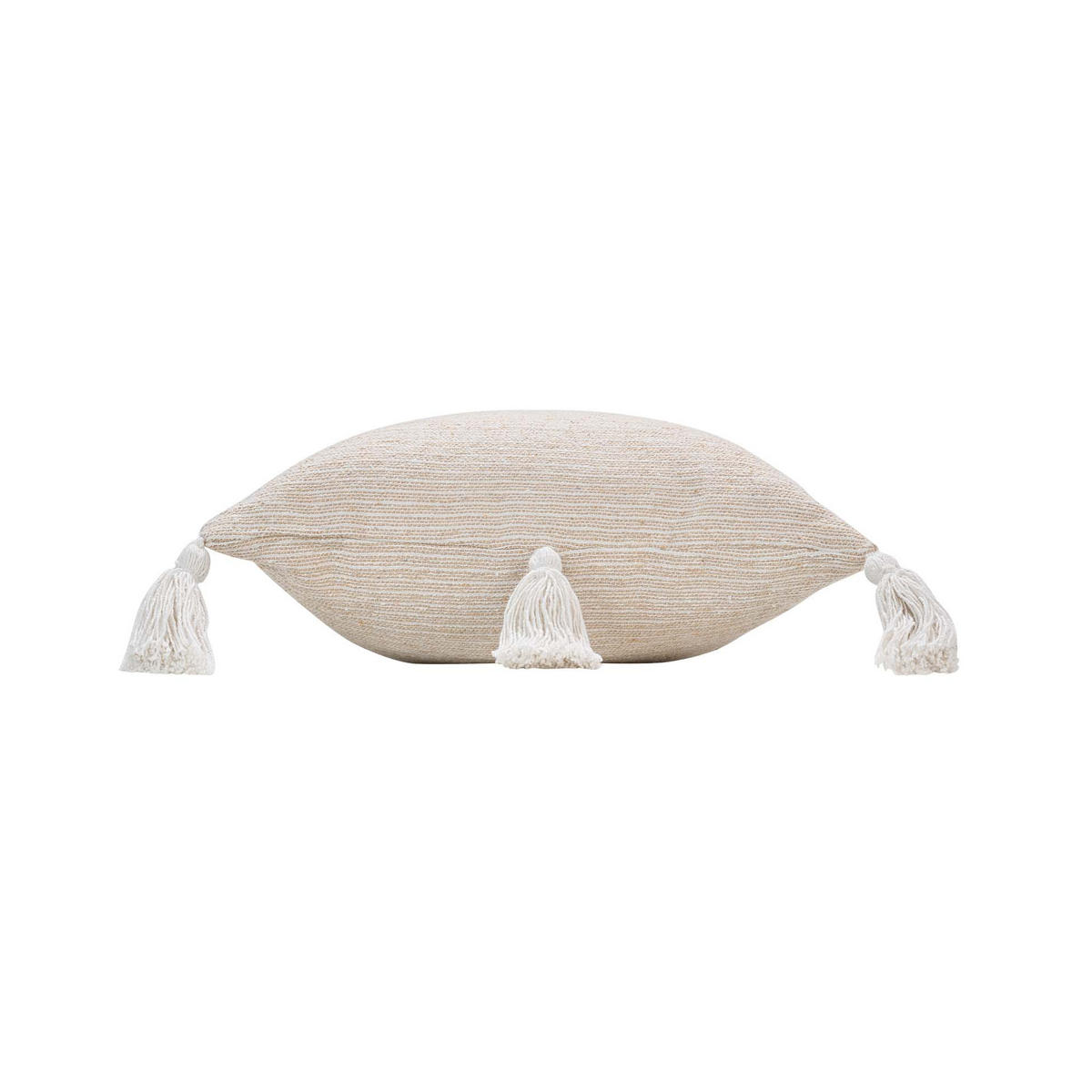 KISSENBEZUG Baumwolle Ines 40/40 cm - Beige, Naturmaterialen (40/40cm) - Douceur d´intérieur