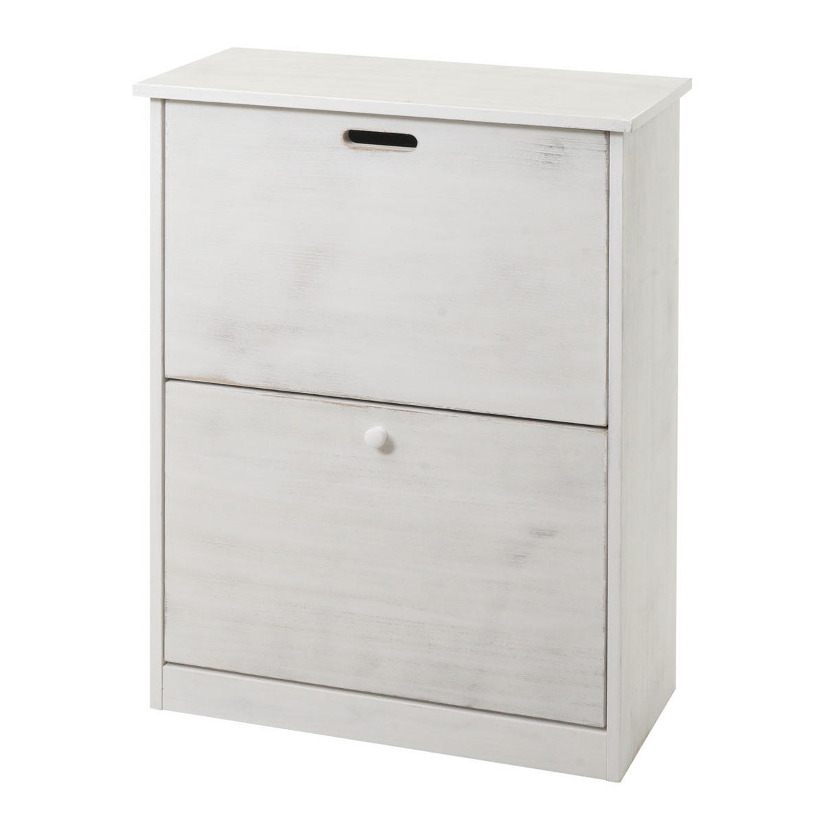 SCHUHKIPPER Weiß - Weiß, Holzwerkstoff (60/81/25cm) - Jamb