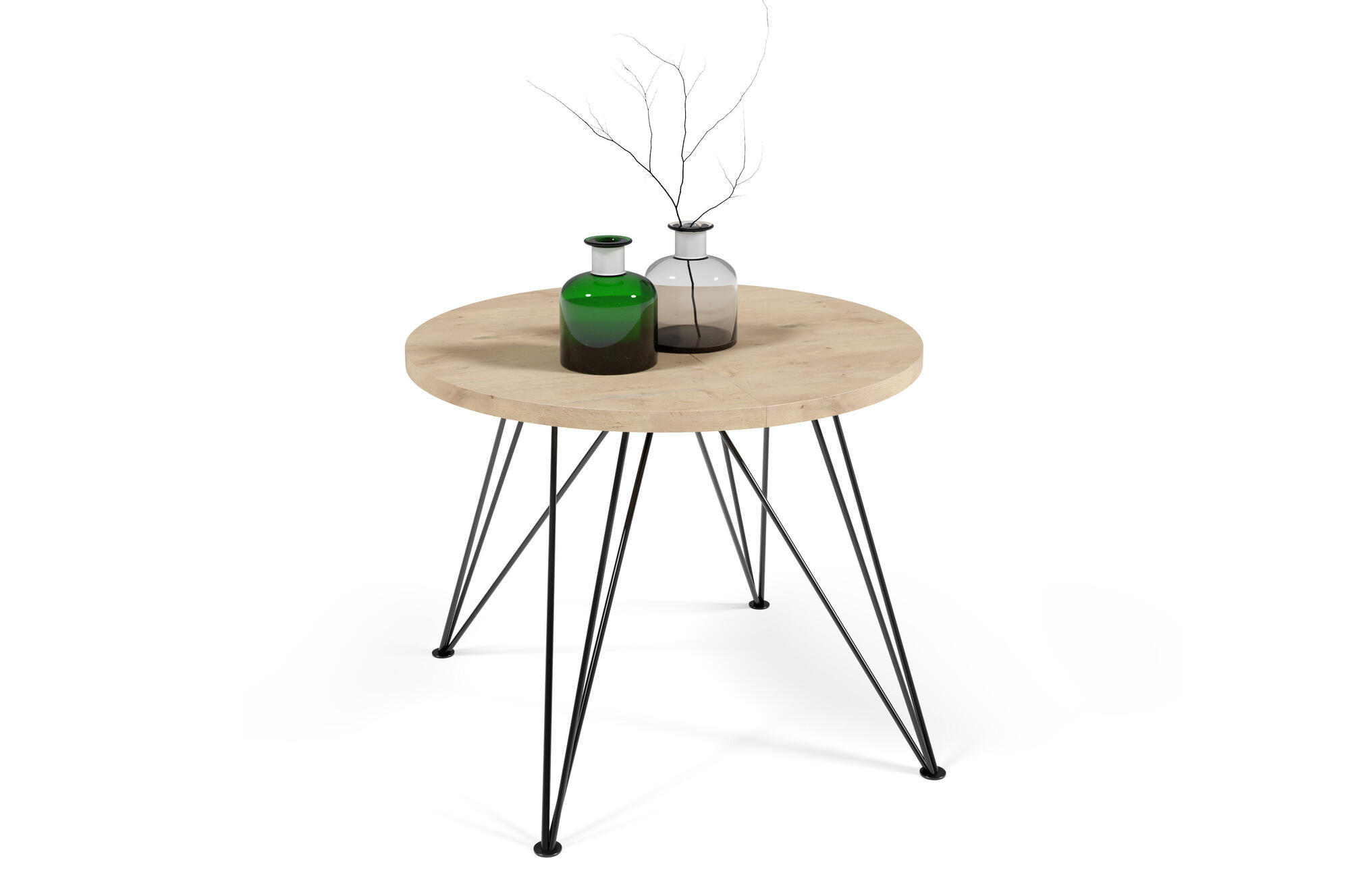 ESSTISCH TIAGO Eiche hell 100x176x76 cm - Eichefarben, Holzwerkstoff (176/100/76cm) - FURNLUX