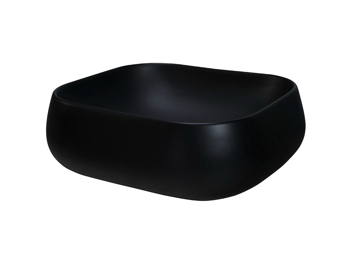 BADMÖBEL-SET 5 Teile - Luxor Black L BM108 in Schwarz/Geölte Eiche - Eichefarben/Schwarz, Holz (90/170/46cm)