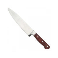 KOCHMESSER Silber 34/5/34 cm KH3440 - Silberfarben, Holz (34cm) - Kinghoff 