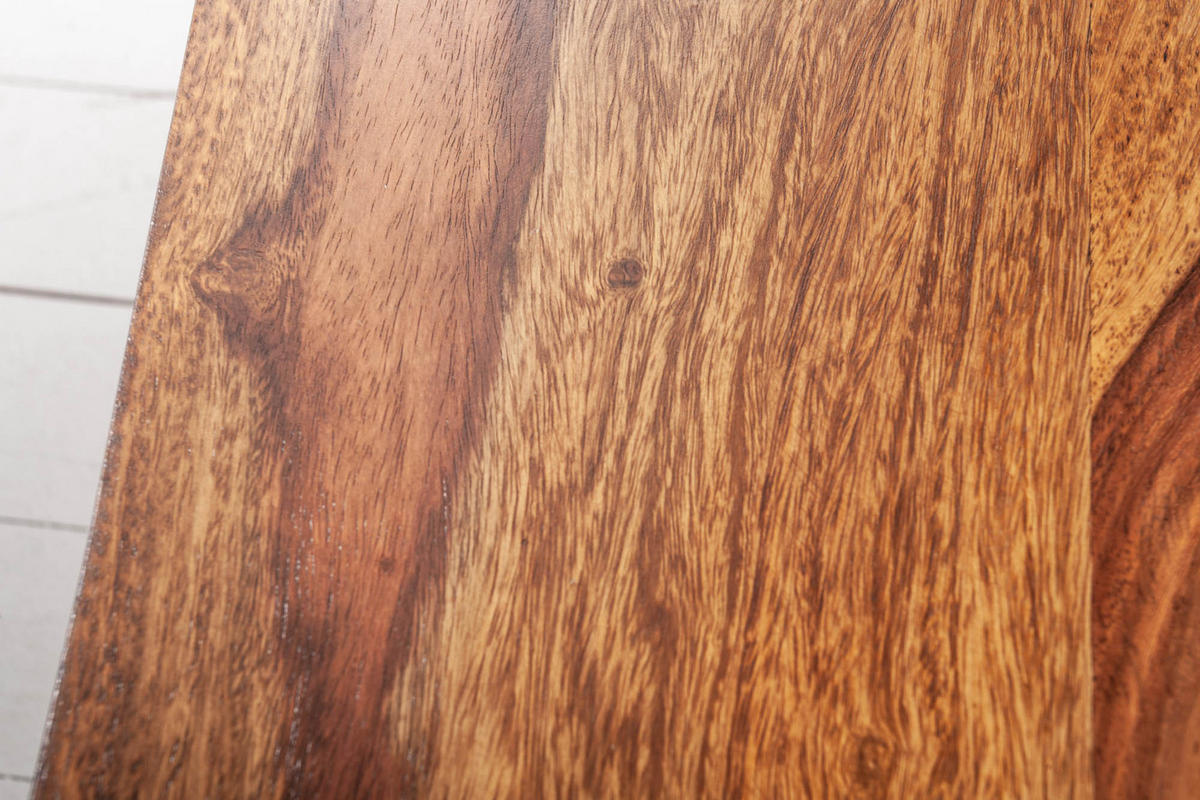 COUCHTISCH RETRO Sheesham rechteckig Natur 100cm - Braun, Holz (55/100/40cm) - riess-ambiente