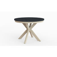 ESSTISCH BAGIO - Kaschmir/Beige, Holzwerkstoff (100/100/77cm) - Meblini
