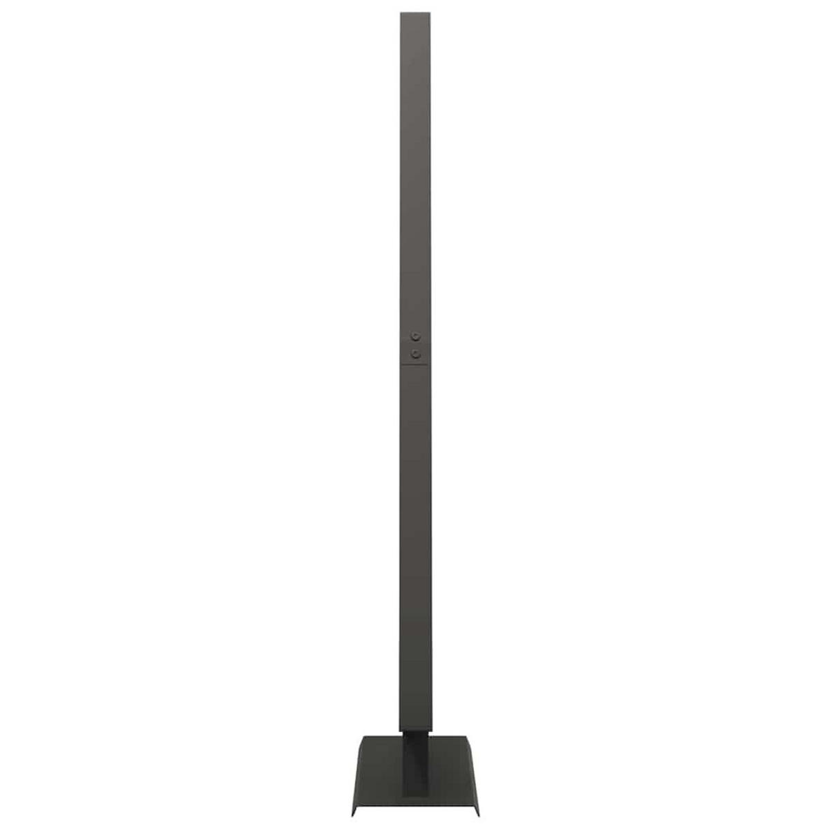 WEIHNACHTSBAUM Metall 54.5/20/125.5 Cm Schwarz Stahl - Schwarz, Metall (125.5cm) - vidaXL