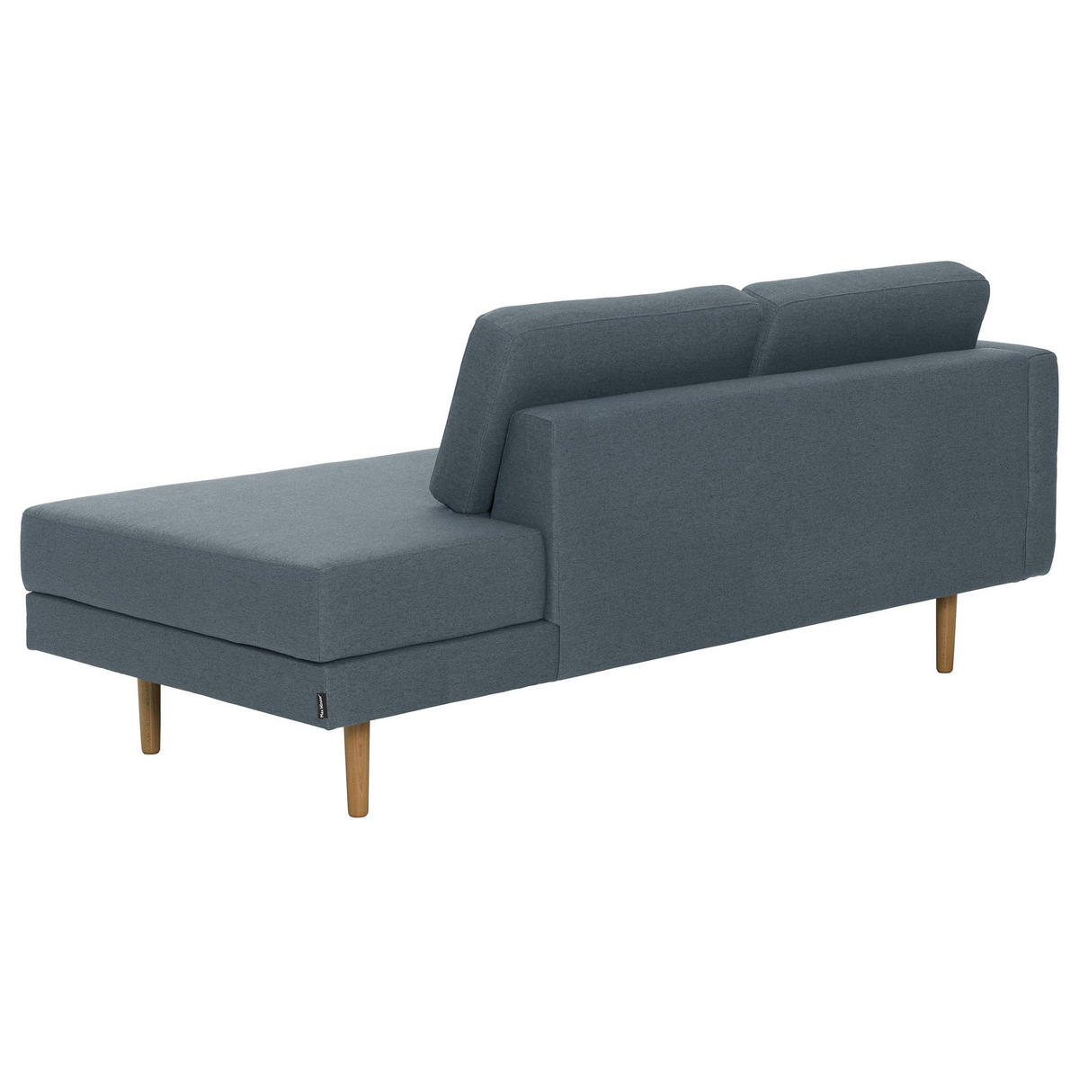 RECAMIERE Armlehne links Keara Flachgewebe blau-grau - Blaugrau, Kunststoff (190/87/81cm) - 58aufmkessel