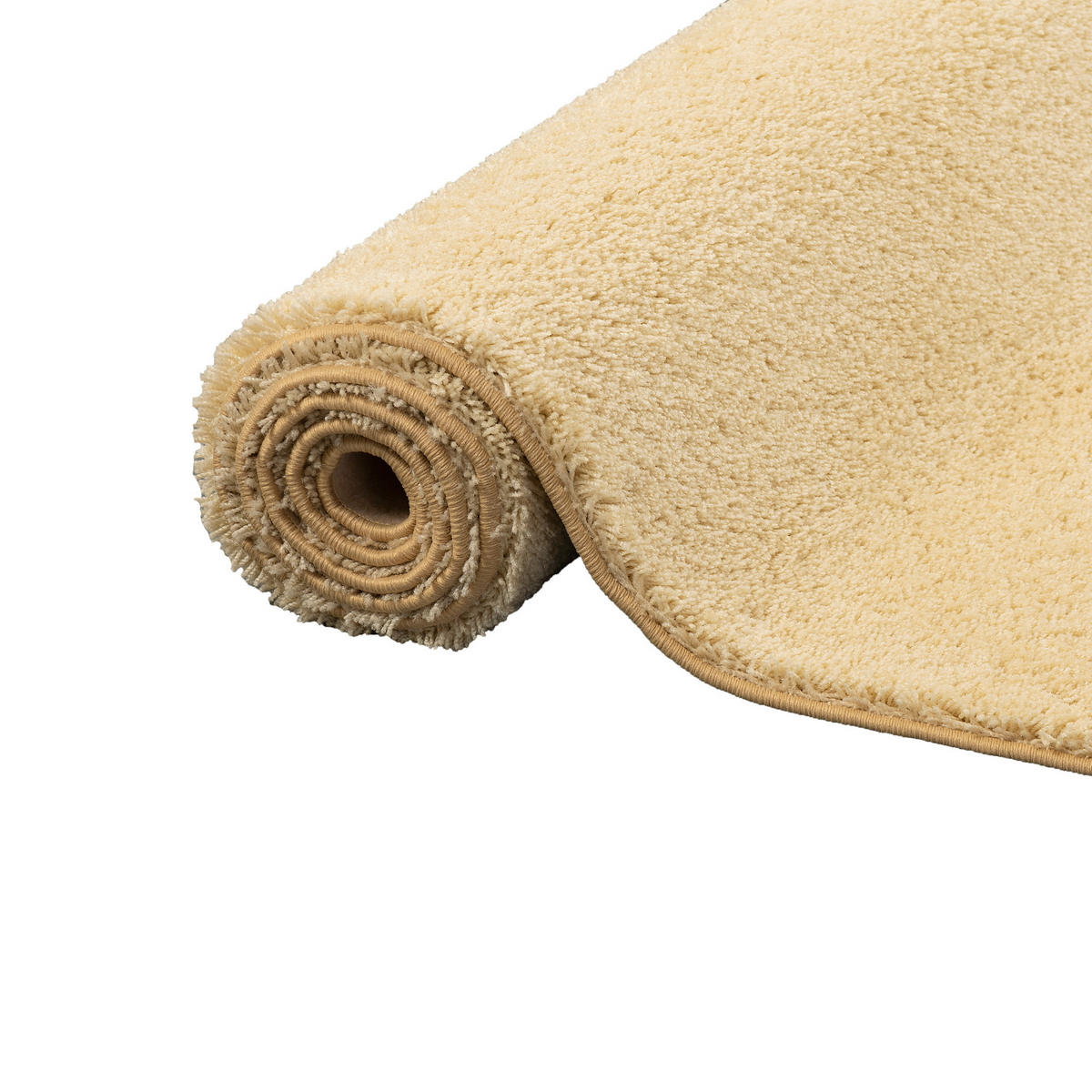 HOCHFLOR SHAGGY LÄUFER TEPPICH PALACE - Naturfarben, Textil (80/200cm) - Snapstyle