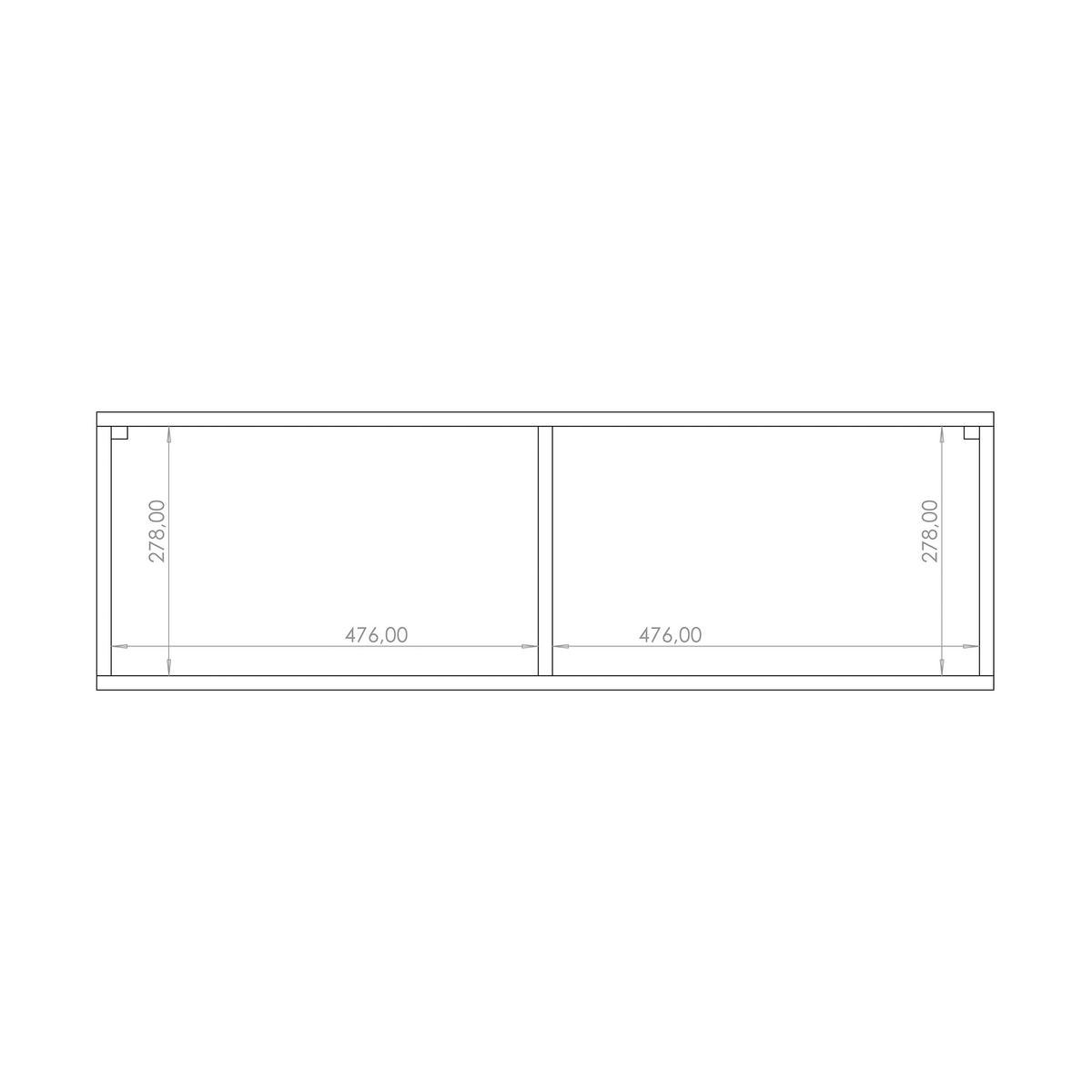 LOWBOARD Kavell mit 2 Türen, 100 cm, stehend/hängend, eiche Artisan - Eiche Artisan, Holzwerkstoff (100/37.5/43cm) - Beautysofa