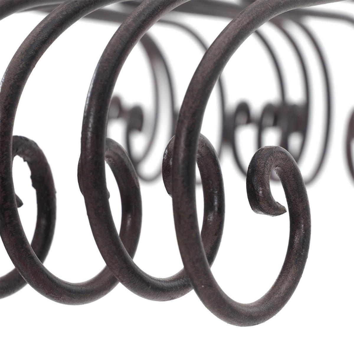 KLEIDERBÜGEL Amelie 6er Set Metall antik-braun - Braun, Metall (41/24/1cm) - DESIGN DELIGHTS