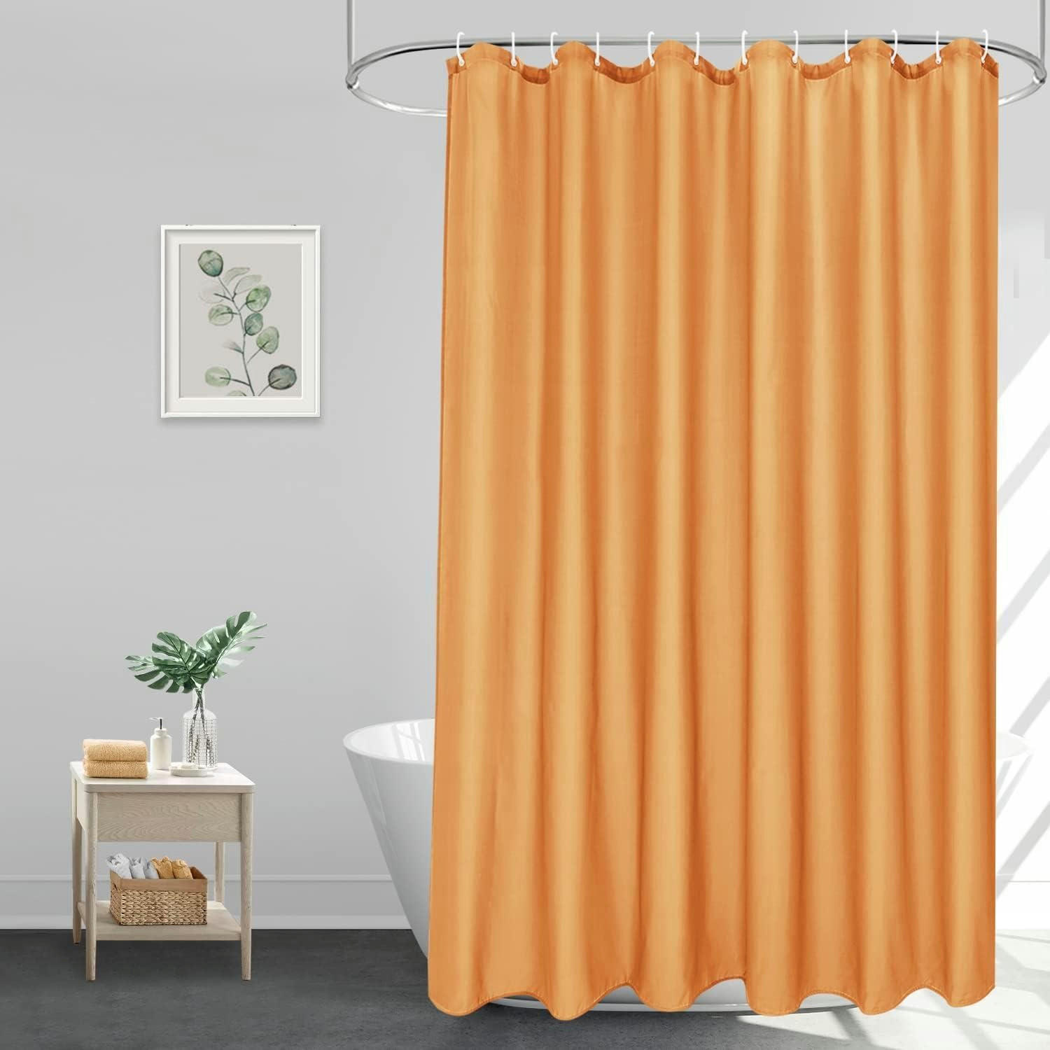 DUSCHVORHANG Orange 180 x 220 cm - Orange, Textil (180/220cm)