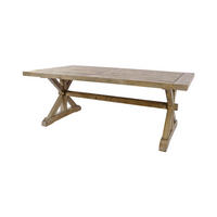 ESSTISCH AVOLA Beige 127x71x47 cm - Beige, Holz (71/127/47cm) - FURNLUX