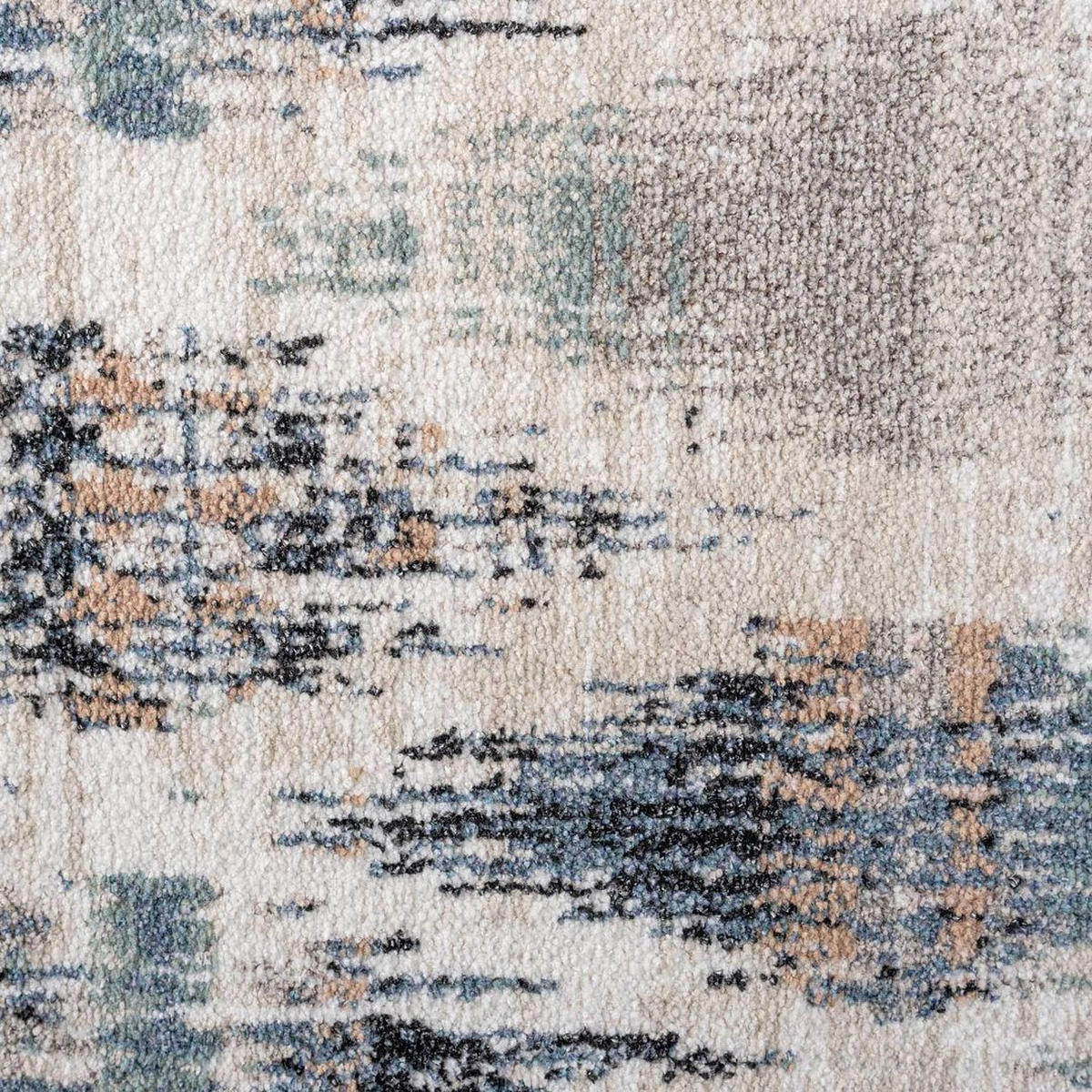VINTAGE-TEPPICH Ikaro Polly Blue Mehrfarben - Multicolor, Textil (160/231cm) - Kukoon Rugs