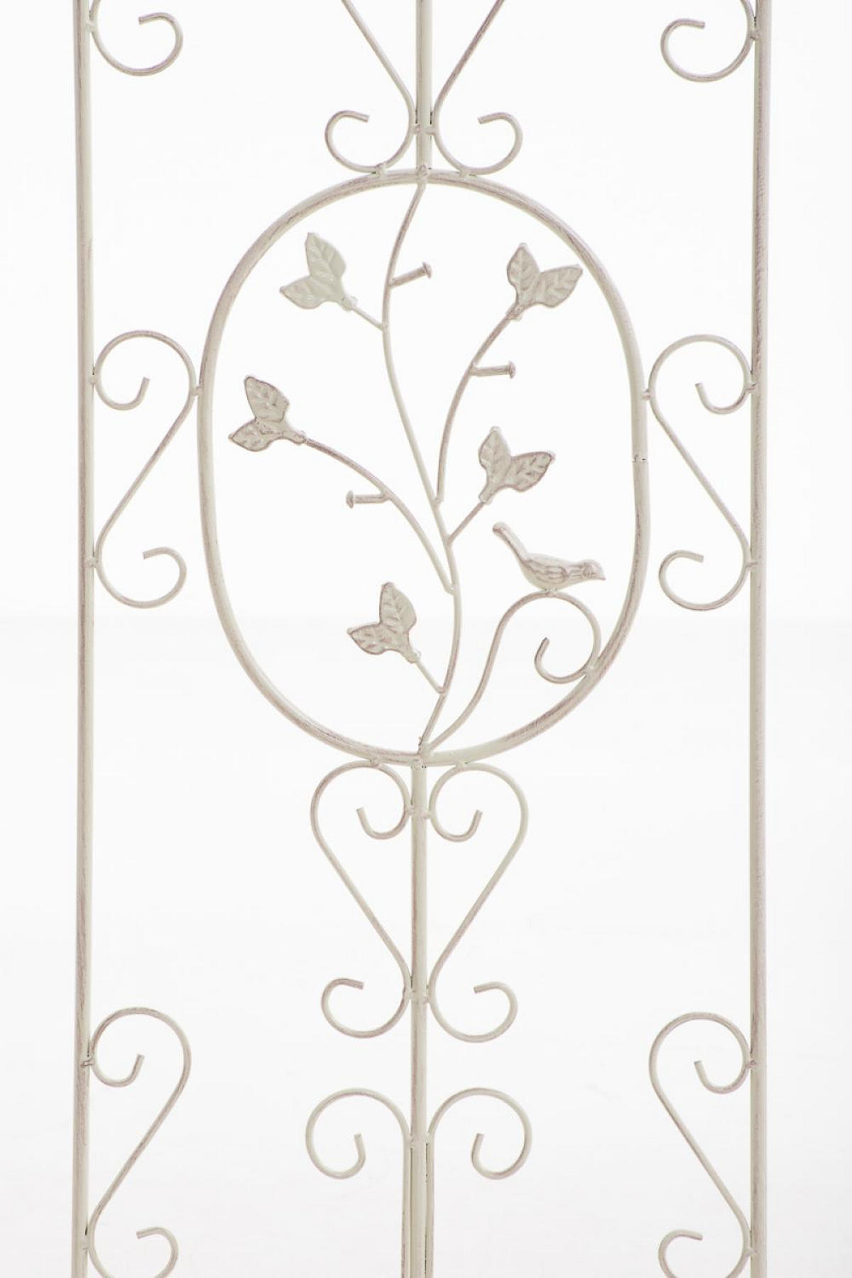 RANKGITTER Metall antik-creme - Creme, Metall (35/122/1cm) - CLP