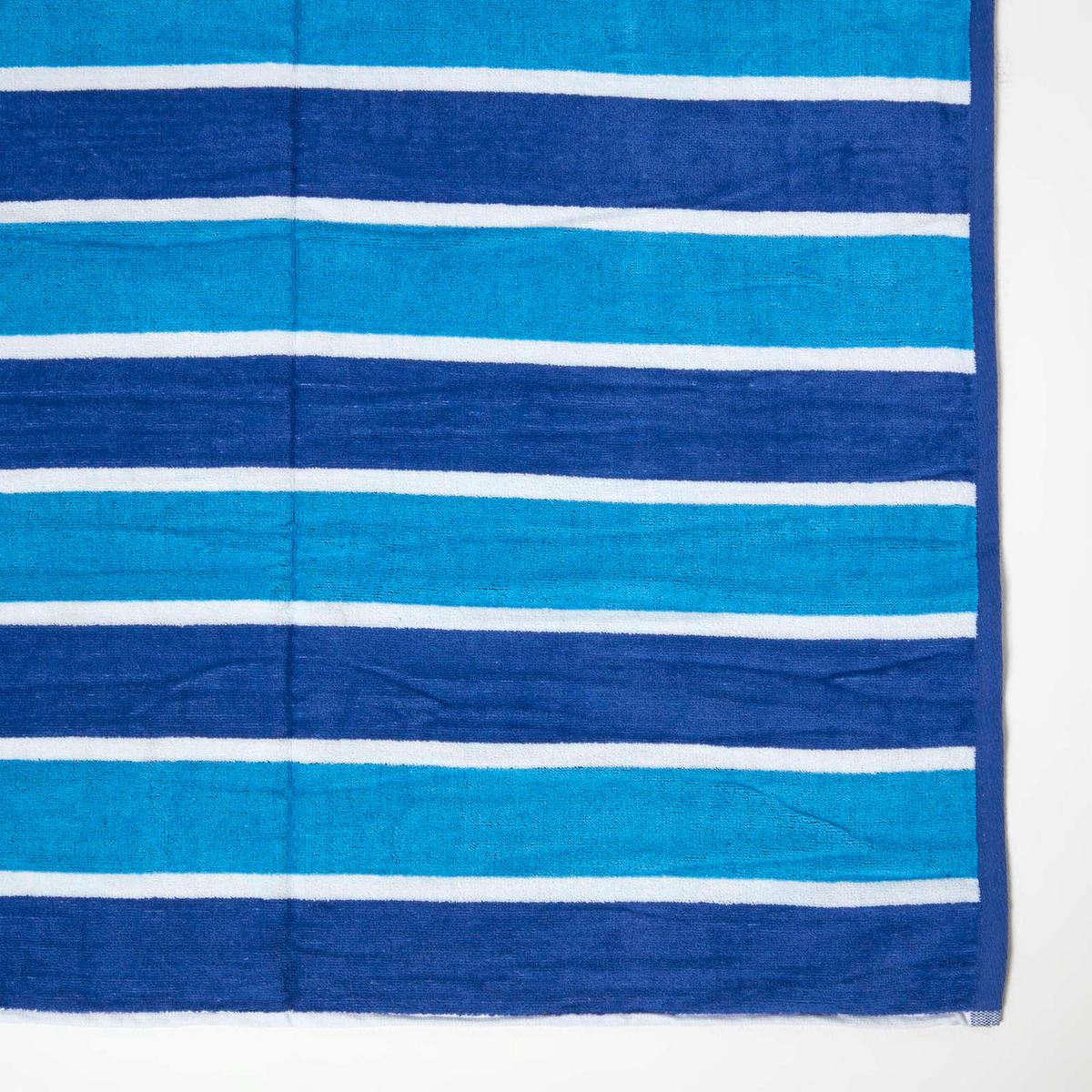 STRANDLAKEN Streifen blau 90/180 cm - Blau, Textil (90/180cm) - Homescapes