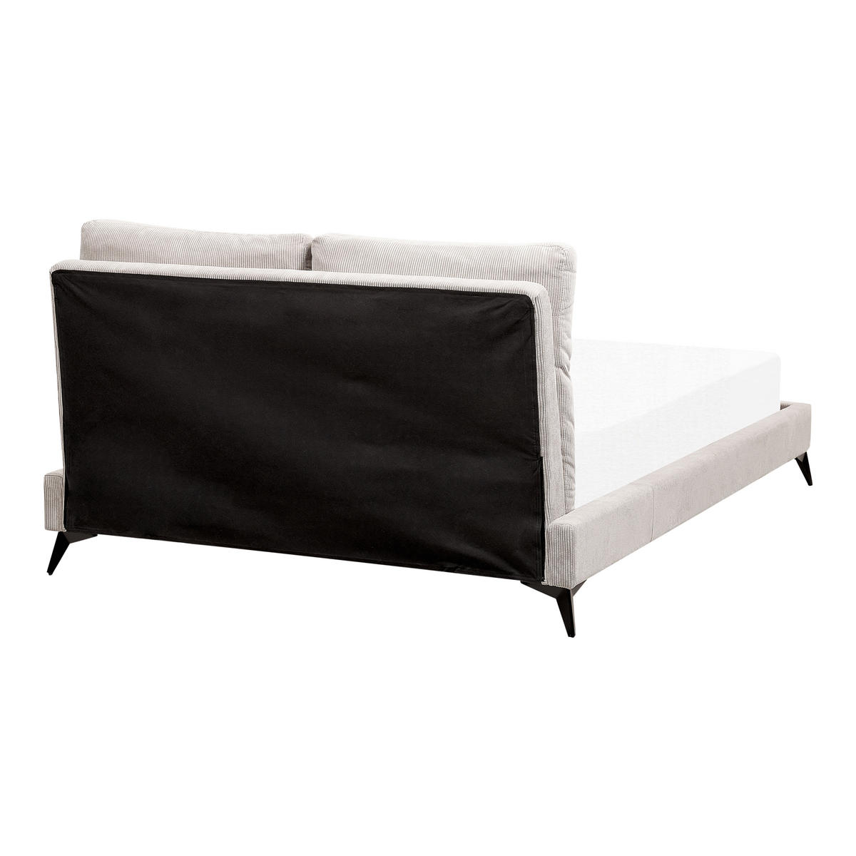 TAPECIRANI KREVET 140/200cm svijetli bež Melle - bež, tekstil/prirodni materijali (140/200cm) - Beliani
