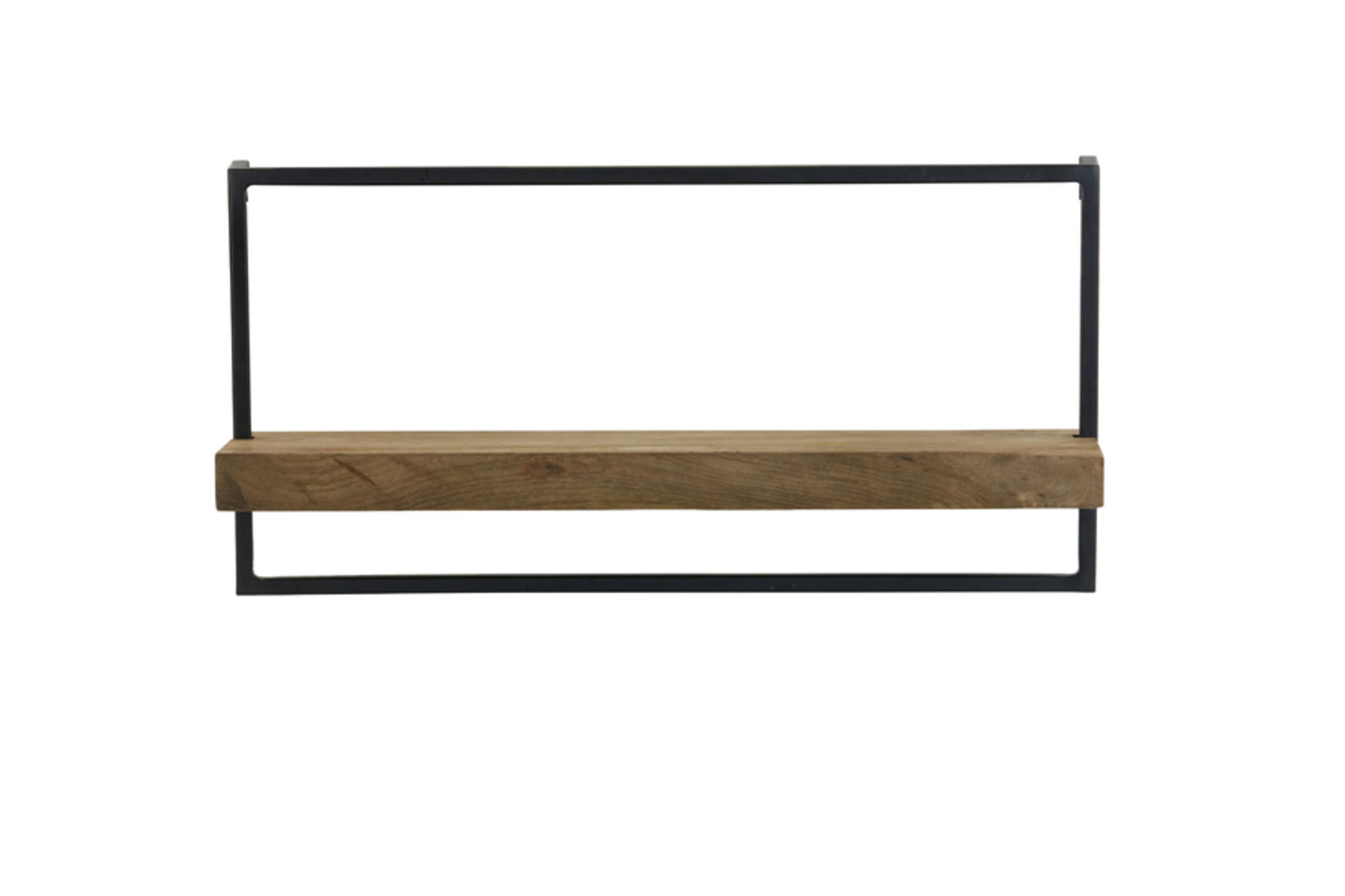 WANDREGAL Maddison Braun 60/15/30 cm - Braun, Holz (15/30/60cm) - Light & Living