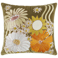 KISSEN Bohemian 50x50cm - Olivgrün, Textil (50/50cm) - Butlers