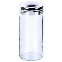 GEWÜRZDOSE Sieb 80 ml Silberfarben - Silberfarben, Glas (4/10/4cm) - Orion 