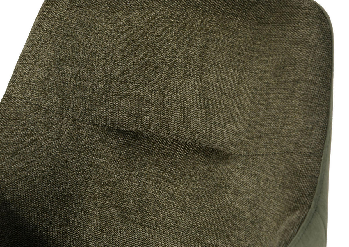 STUHL 100% Polyester 60 x 61 x 86 cm grün POLSTERSTÜHLE #02 - Grün, Kunststoff (60/86/61cm) - Massivmoebel24
