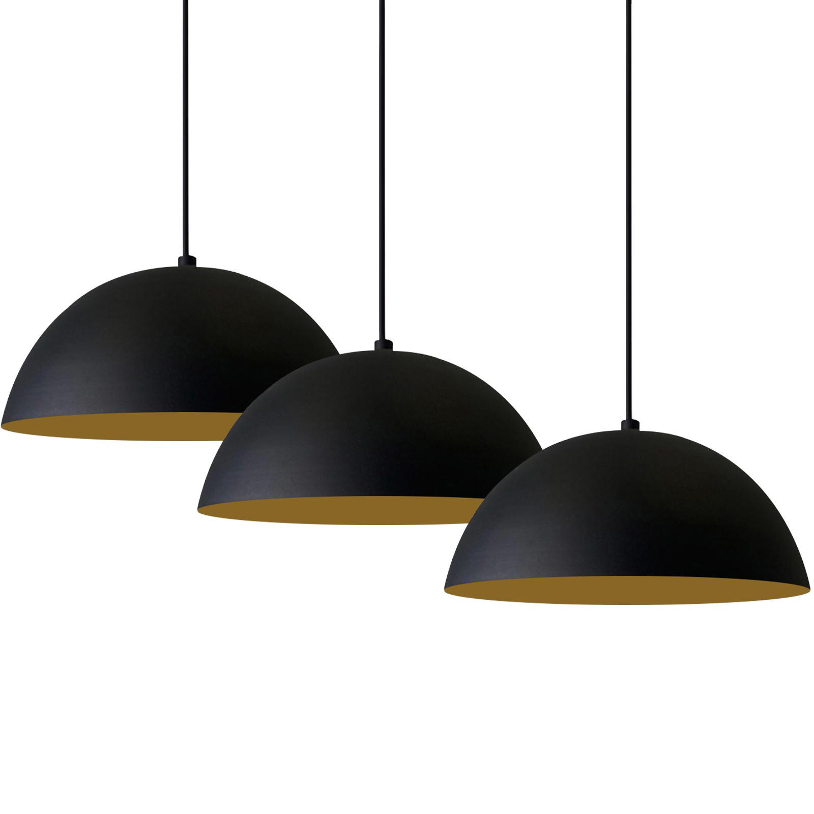 Bamyum Pendelleuchte Schwarz 26x15x26 cm