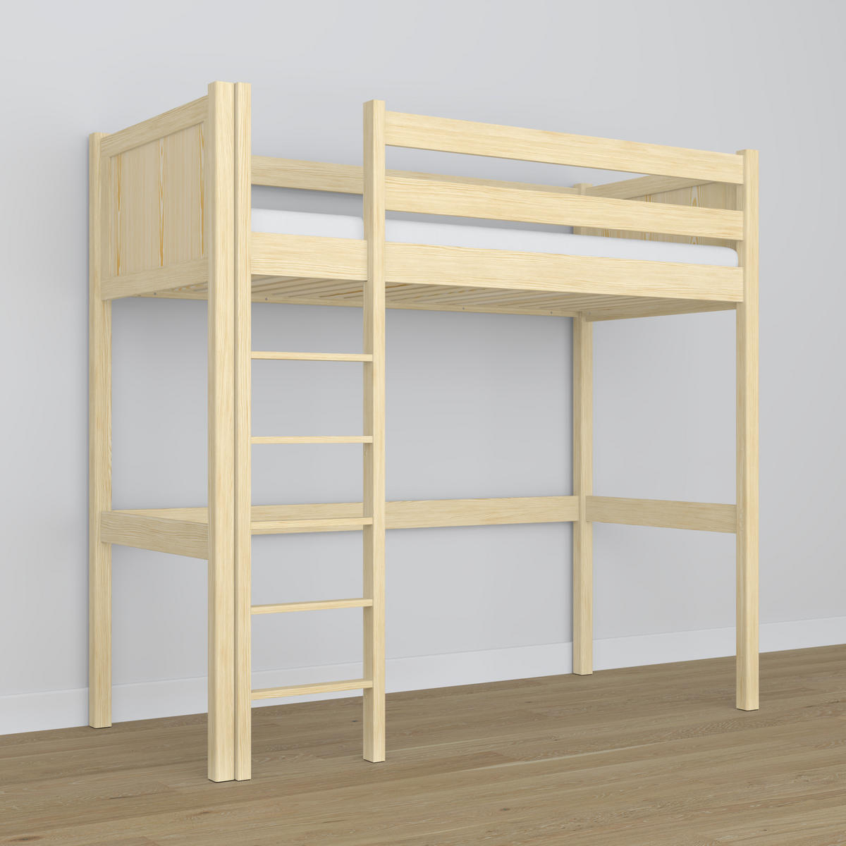 HOCHBETT N06 Klare Kiefer 90/180 - Braun, Naturmaterialien/Holz (90/180cm) - N-Wood