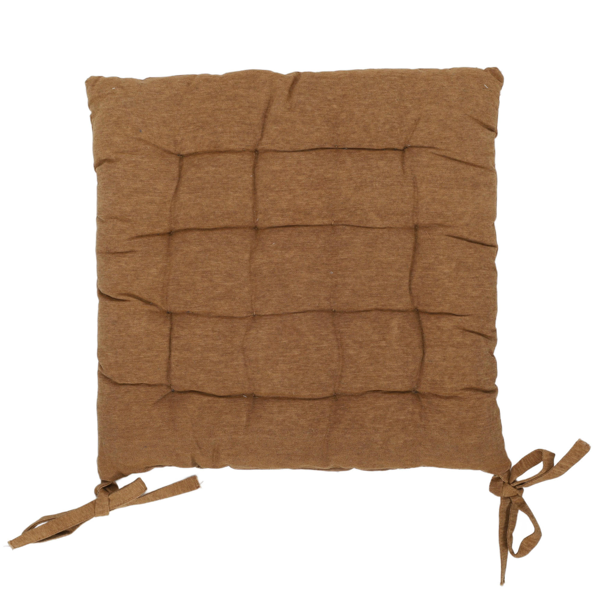 Home Styling Collection Stuhlkissen Orange 39x3x39 cm